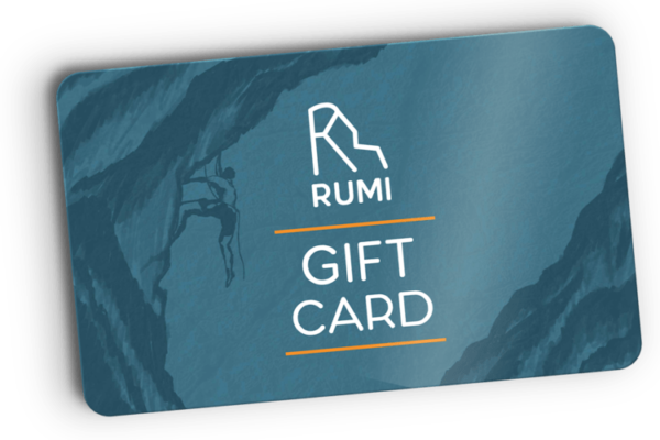 Rumi Climbing Gift Card